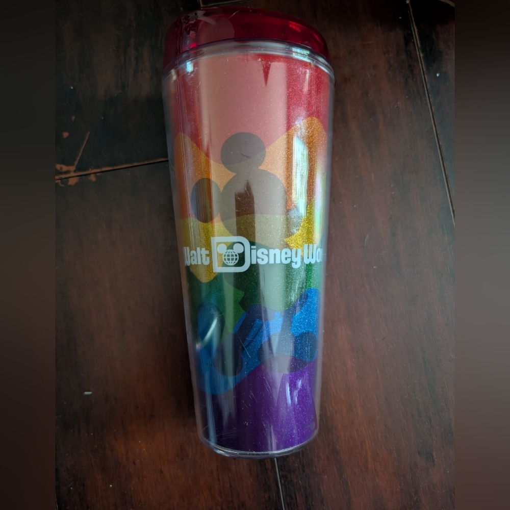 Disney World Rainbow Travel Tumbler2019 Disneyland Resort  Rainbow